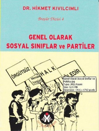 Genel Olarak Sosyal Sınıflar ve Partiler Hikmet Kıvılcımlı Sosyal İnsan