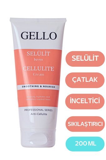 Gello Sıkılaştırıcı Selülit Kremi 200 ml