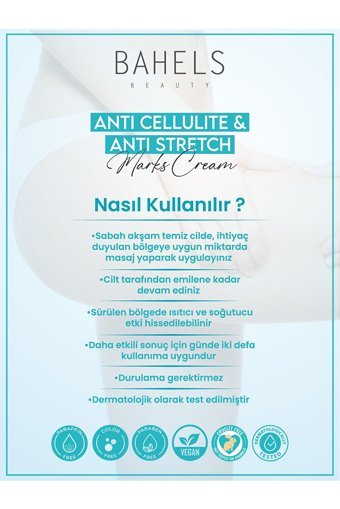 Bahels Cosmetic Sıkılaştırıcı Selülit Kremi 180 ml