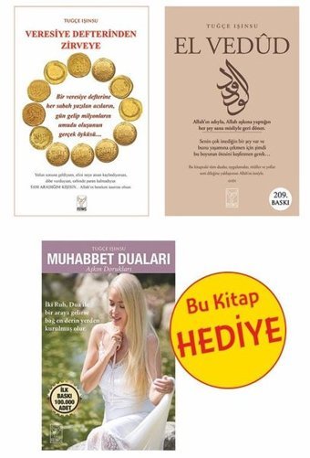 Veresiye Defteri - El Vedud Seti - 2 Kitap Takım - Hediye: Muhabbet Duaları Tuğçe Işınsu Feniks Kitap