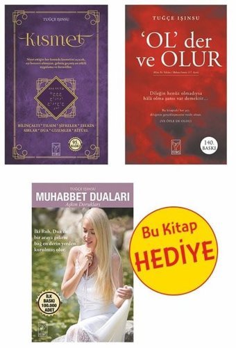 Kısmet - Ol Der ve Olur Seti - 2 Kitap Takım - Hediye: Muhabbet Duaları Tuğçe Işınsu Feniks Kitap