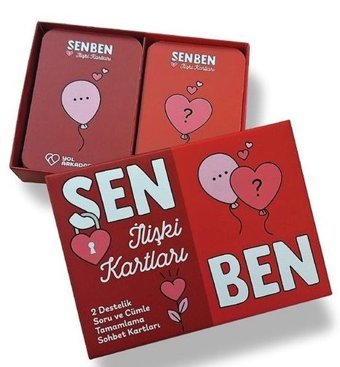 Sen Ben İlişki Kartları - 2 Destelik Soru ve Cümle Tamamlama Sohbet Kartları Feyzan Ökmen Remzi Kitabevi