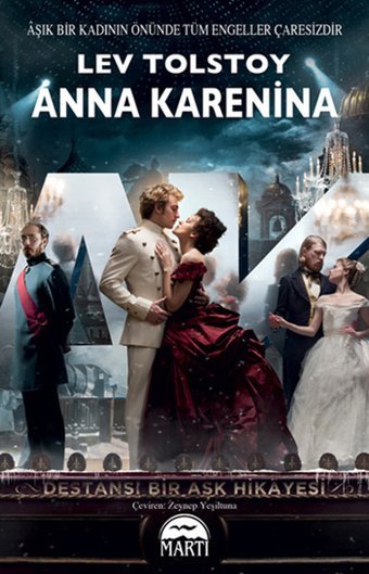 Anna Karenina Lev Nikolayeviç Tolstoy Martı Yayınları