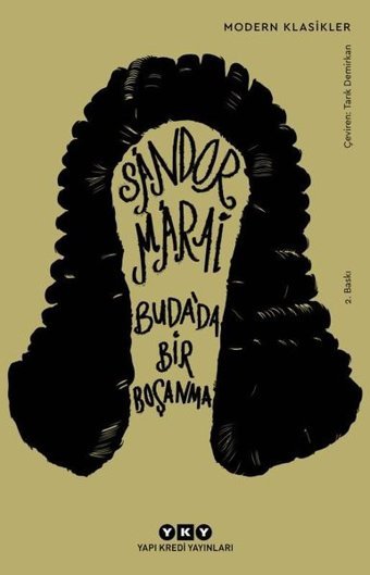 Buda'da Bir Boşanma Sandor Marai Yapı Kredi Yayınları