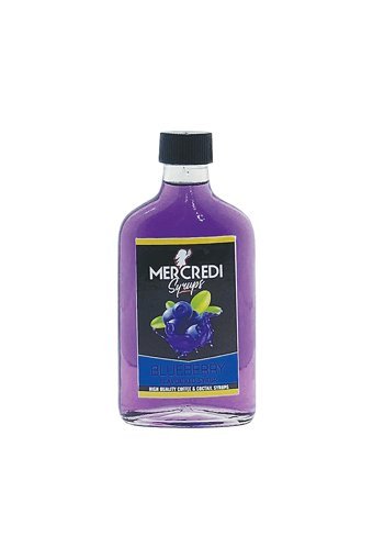 Mercredı Yaban Mersini Aromalı Kahve Şurubu 200 ml