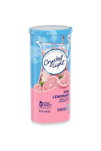 Crystal Light Pembe Limon Aromalı İçecek Tozu 82 gr