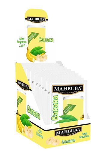 Mahbuba Muz Aromalı İçecek Tozu 9 gr 24'lü