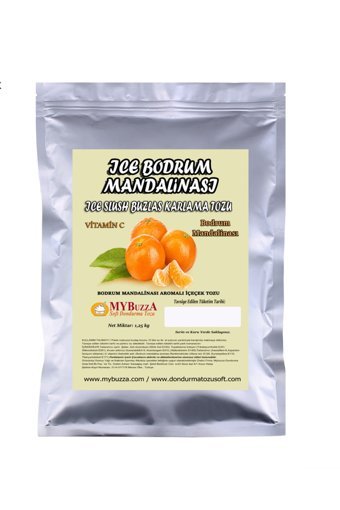 Mybuzza Mandalina Aromalı İçecek Tozu 1250 gr