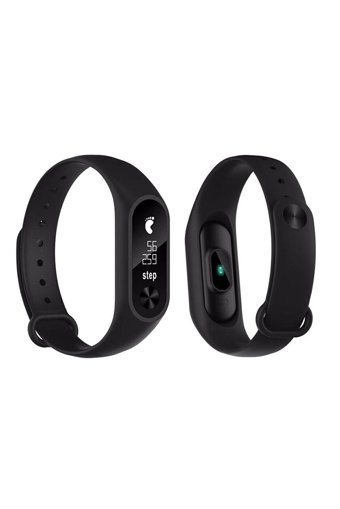 Smart Bracelet M5 Adımsayar Su Geçirmez Android-iOS Dokunmatik Akıllı Bileklik Siyah