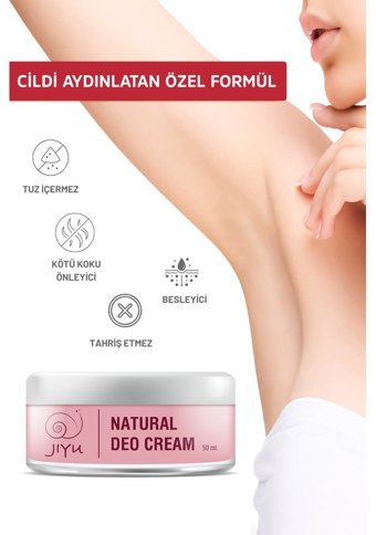 Jiyu Ter Önleyici Krem Unisex Deodorant 50 ml