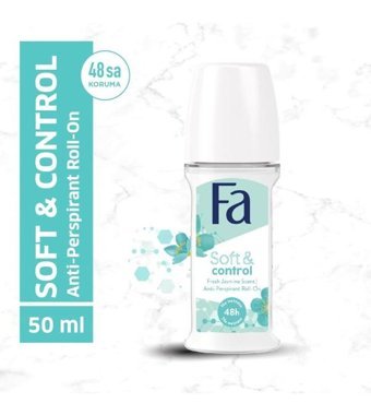 Fa Soft&Contro Roll-On Unisex Deodorant 3x50 ml