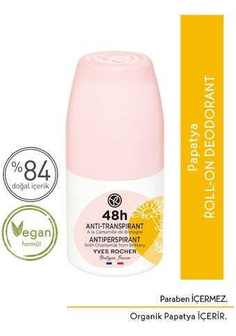 Yves Rocher Roll-On Kadın Deodorant 50 ml