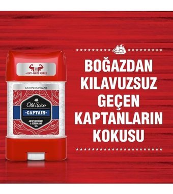 Old Spice Captain Jel Erkek Deodorant 2x70 ml