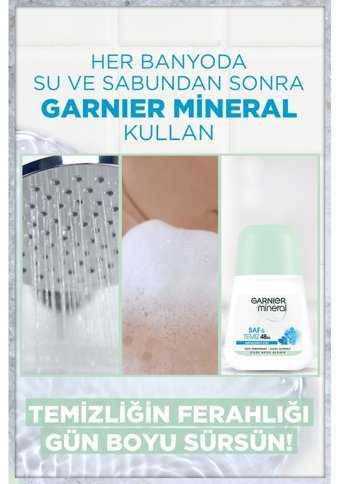 Garnier Mineral Antipespirant Sprey Kadın Deodorant 50 ml