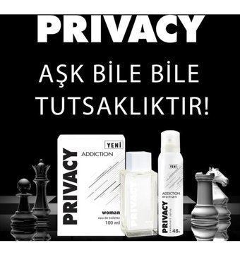 Privacy Addiction Sprey Kadın Deodorant 6x150 ml