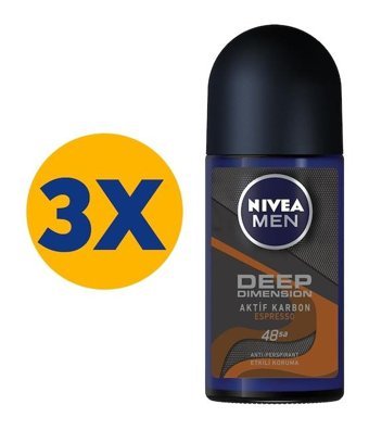 Nivea Ekspresso Roll-On Erkek Deodorant 3x50 ml