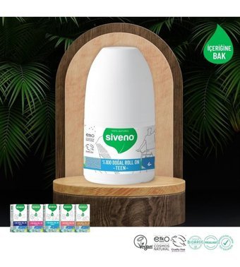 Siveno Teen Ter Önleyici Roll-On Erkek Deodorant 2x50 ml