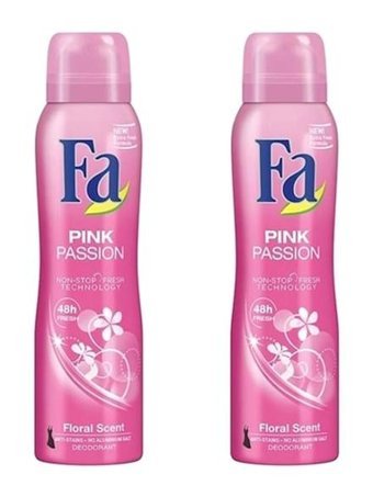 Fa Pink Passion Sprey Kadın Deodorant 2x150 ml