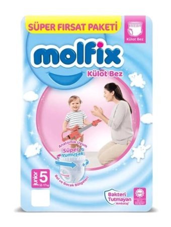 Molfix 5 Numara Külot Bebek Bezi 68'li