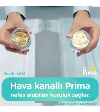 Prima 5 Numara Bantlı Bebek Bezi 138'li