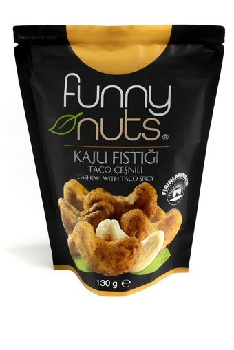 Funnynuts Tuzlu Kavrulmuş Kaju 12x130 gr