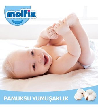 Molfix 6 Numara Bantlı Bebek Bezi 102'li