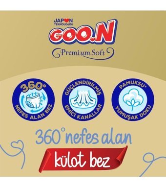 Goon Premium Soft 4 Numara Külot Bebek Bezi 70'li