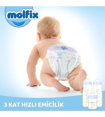 Molfix 2 Numara Bantlı Bebek Bezi 240'lı