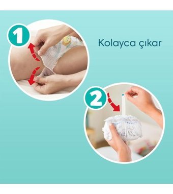 Prima Pampers 4 Numara Külot Bebek Bezi 124'lü