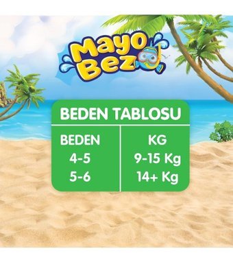 Molfix 5 - 6 Numara Mayo Bebek Bezi 240'lı