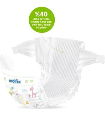 Molfix Pure Soft 5 Numara Bantlı Bebek Bezi 264'lü