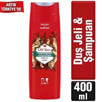 Old Spice Bearlove Orman Ağacı - Revant Nemlendirici Vegan Duş Jeli 400 ml