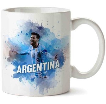 Art Hediye Argentina Messi 2 İki Tarafı Baskılı Kupa Bardak