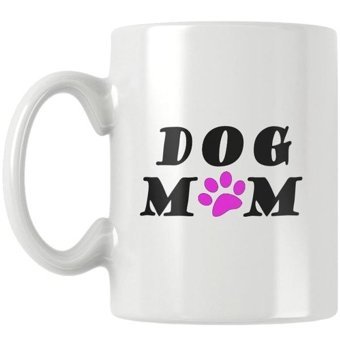 Qoeuyl Boutique Dog Mom Hediye Baskılı Kupa Bardak