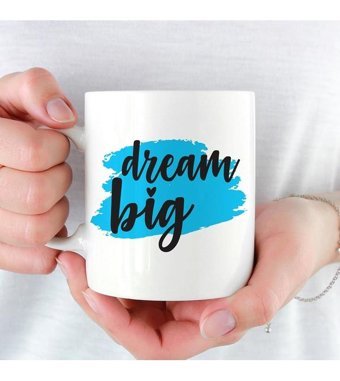 Pego Dream Big Kupa Özel Tasarım Kupa