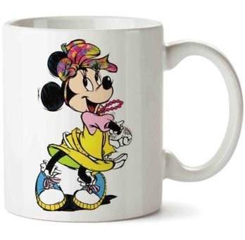 Art Hediye Minnie Mouse İki Tarafı Baskılı Kupa Bardak