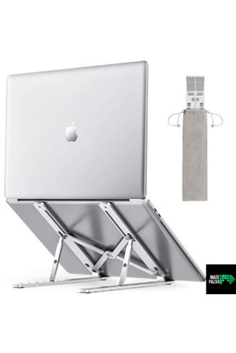 Mlnconcept Katlanabilir Alüminyum Dikey Ayarlanabilir Taşınabilir Ayaklı Hareketli Laptop Standı