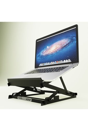 Fosim Katlanabilir Metal Dikey Ayarlanabilir Taşınabilir Laptop Standı