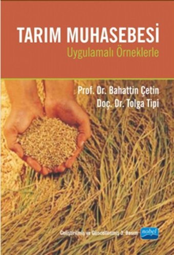 Tarım Muhasebesi Tolga Tipi, Bahattin Çetin Nobel Akademik Yayıncılık