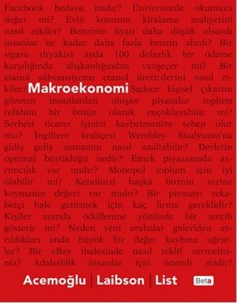 Makroekonomi - Prensipler Uygulamalar ve Araçlar Kolektif Nobel Akademik Yayıncılık