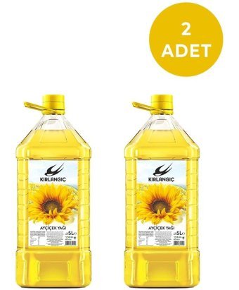 Kırlangıç Plastik Ayçiçek Yağı 2x5lt