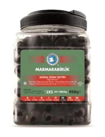 Marmarabirlik Sele Salamura Siyah Zeytin 950 gr