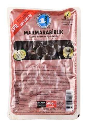 Marmarabirlik Siyah Zeytin 500 gr