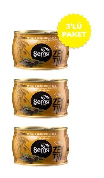 Ahsaf Sele Siyah Zeytin 900 gr