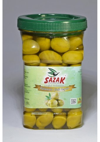 Sazak Çizik Yeşil Zeytin 900 gr