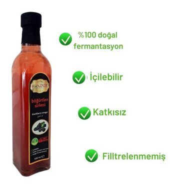 Hanzade Bitkisel Böğürtlen Sirke 2x500 ml