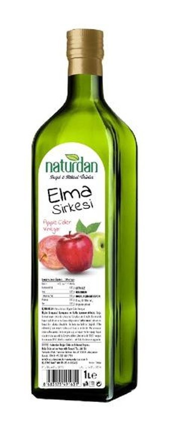 Naturdan Elma Sirke 1 lt