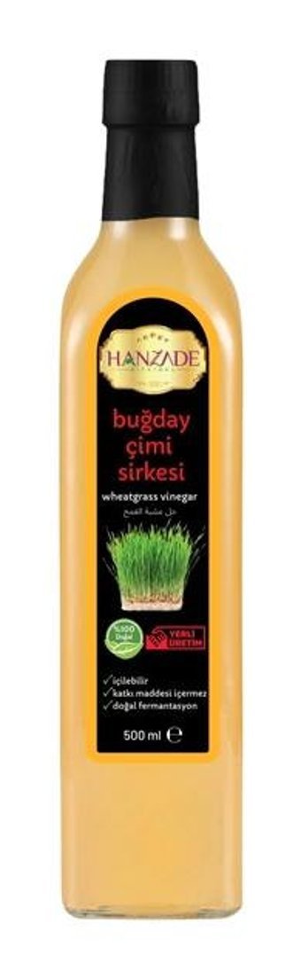 Hanzade Bitkisel Buğday Çimi Sirke 500 ml