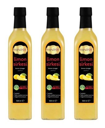 Hanzade Bitkisel Limon Sirke 3x500 ml