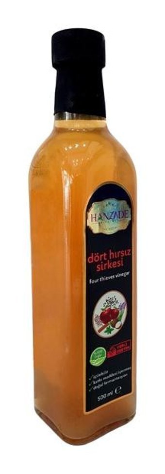 Hanzade Bitkisel Dört Hırsız Sirke 6x500 ml